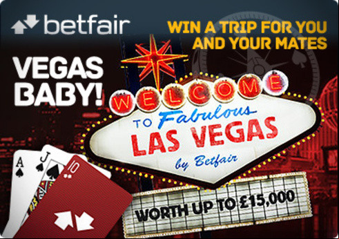 Betfair Live Casino Offers Trip to Vegas as Fantastic Prize